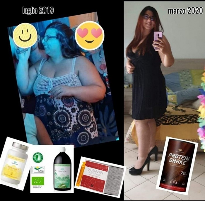 Testimonianza di dimagrimento