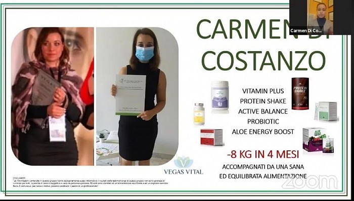 Testimonianza di dimagrimento
